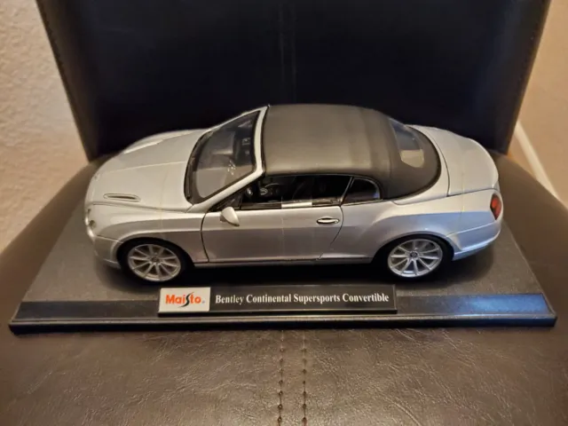 Maisto Bentley Continental Supersports Convertible (Scale 1:18)