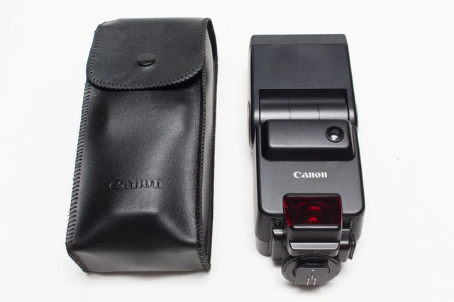 Canon Speedlite 430EZ Electronic Flash. A-TTL. Zoom. Swivel head. With case EOS