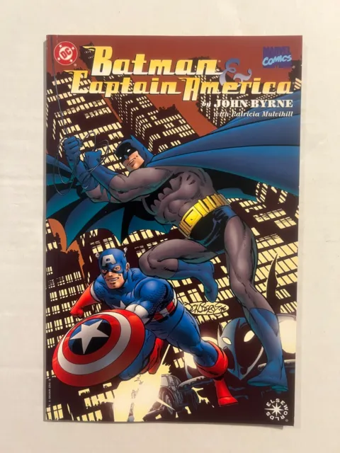 Batman Captain America One-Shot Issue John Byrne Story Cover And Art 1996