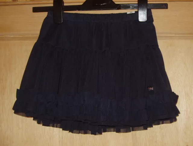 BNWT IKKS Jupe Tulle Navy Skirt Age 6 RRP 59.00€!