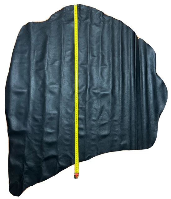Lederhaut 0,8 mm Schwarz Echtleder Nappaleder Lammleder Echt Leder 88x84 Cm