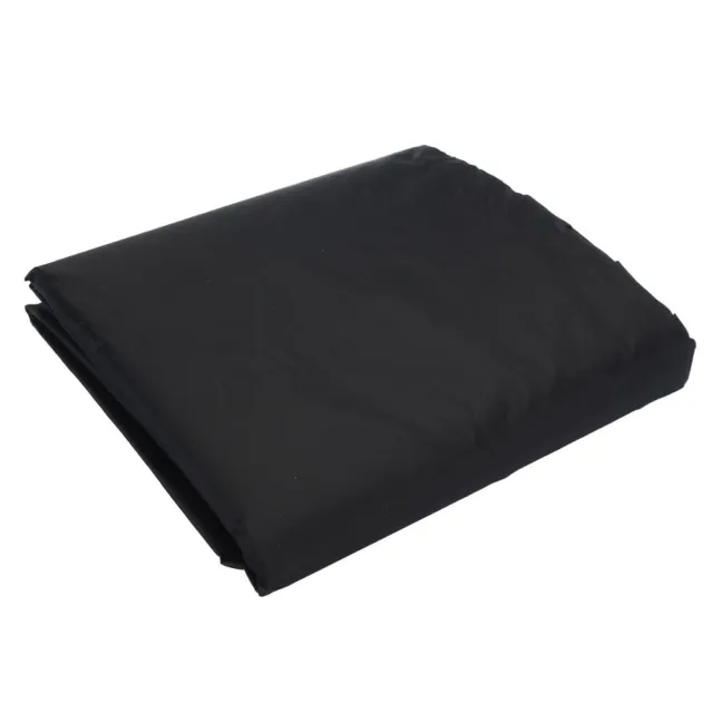 Cubierta protectora calentador 210D tela Oxford 226x85x48 cm negro muebles patio