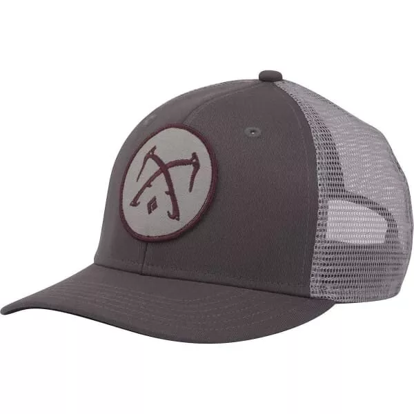Black Diamond BD Trucker Men's Adjustable Snapback Cap Hat Slate Grey One Size