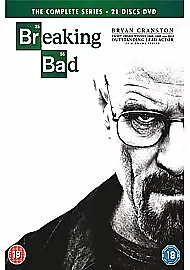 Breaking Bad: The Complete Series DVD (2017) Bryan Cranston cert 18 21 discs