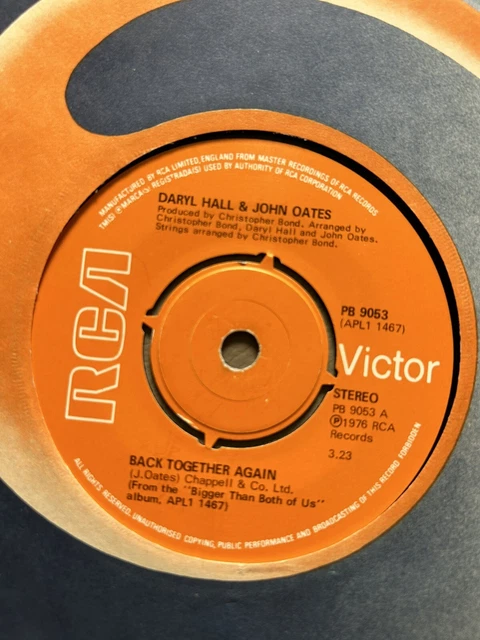 DARYL HALL & John Oates Back Together Again Royaume-Uni 7