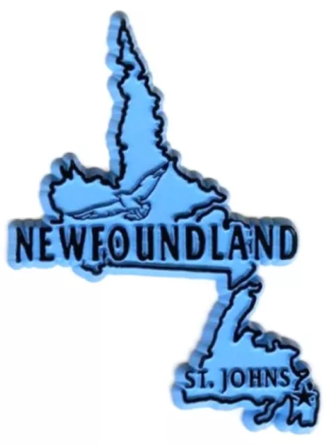 Newfoundland Canadian Province Outline Fridge Magnet