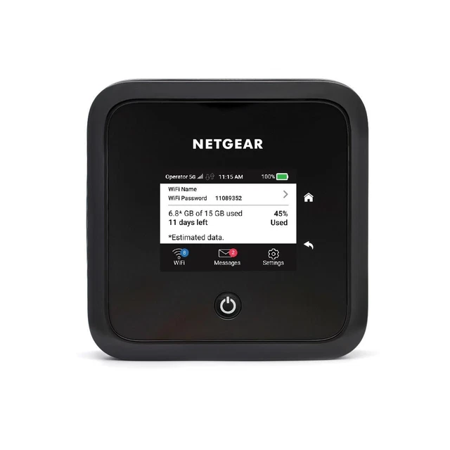 Netgear MR5200-100EUS Nighthawk MR5200 M5 router 5G MR5200, Wi-Fi 6 (802.11a ~E~