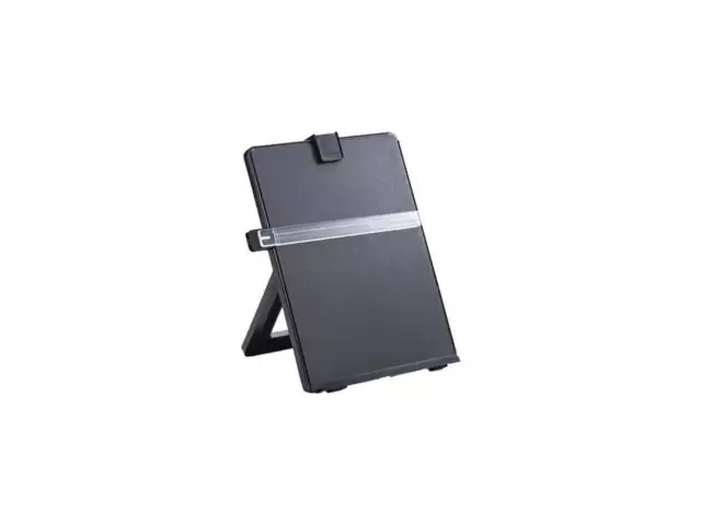 Non-Magnetic Legal-Size Desktop Copyholder, Plastic, Black