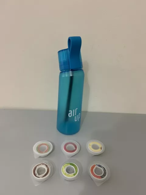 Air Up Water Bottle Classic “Ocean Blue” 650ML - With 6 sealed pods