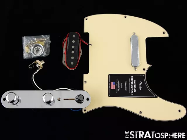Fender American Professional II Telecaster, LOADED PICKGUARD Tele V Mod Pickups!