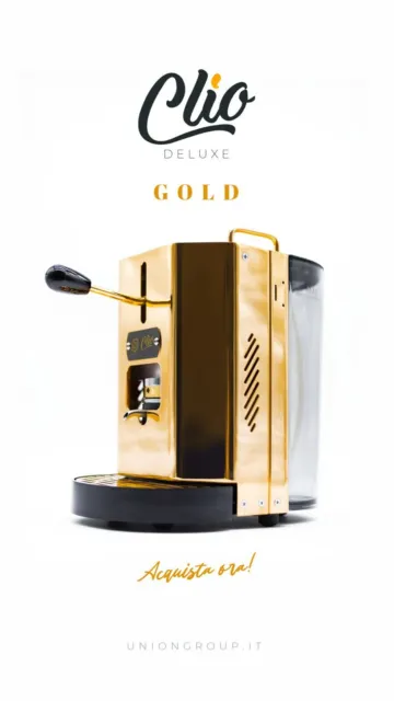 Macchina da caffè a Cialde E.s.e 44 mm Clio Deluxe GOLD