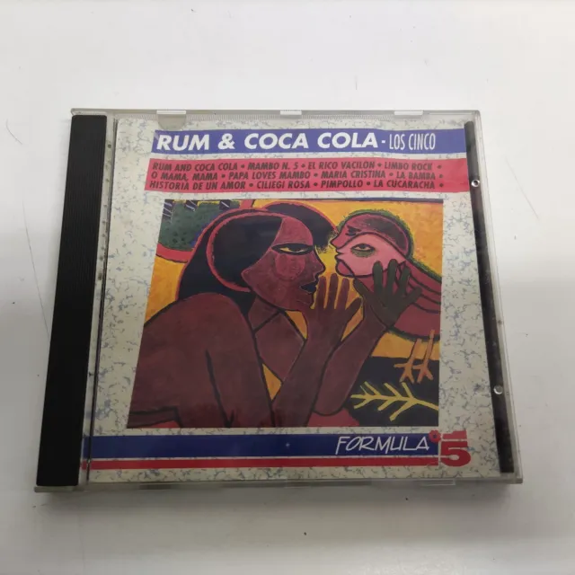 Los cinco rum & coca cola cd five formula 5 timbro rosso siae CD FM CD 200 16