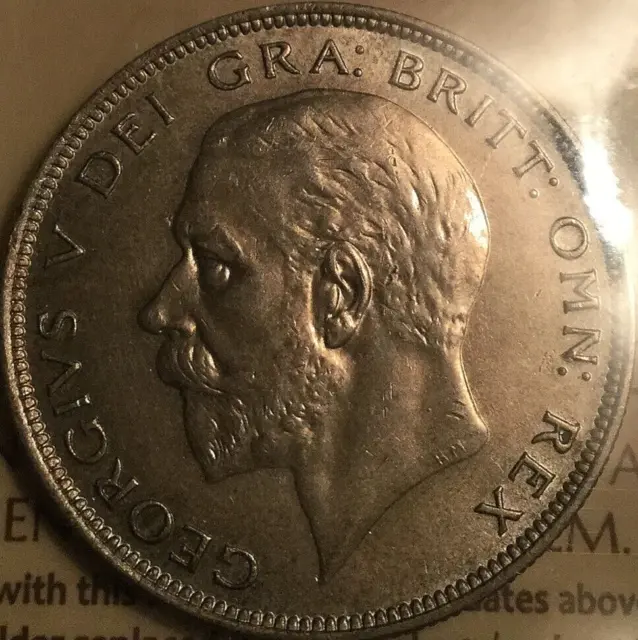 1935 Great Britain George V .500 Silver Half Crown - ICCS MS-64