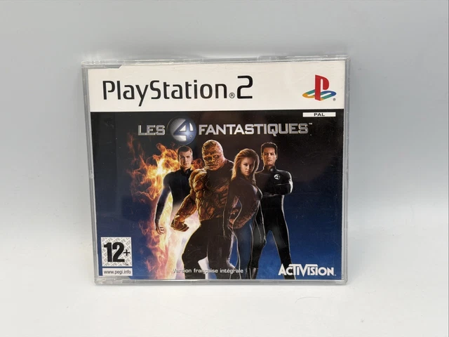 Les 4 fantastiques PS2 Complet PAL FR Sony PlayStation 2