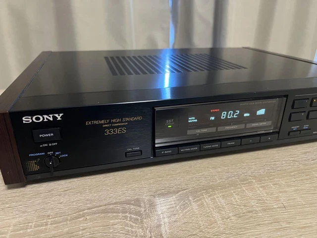 Sony ST-S333ESX Fm / Am Tuner Famous Machine