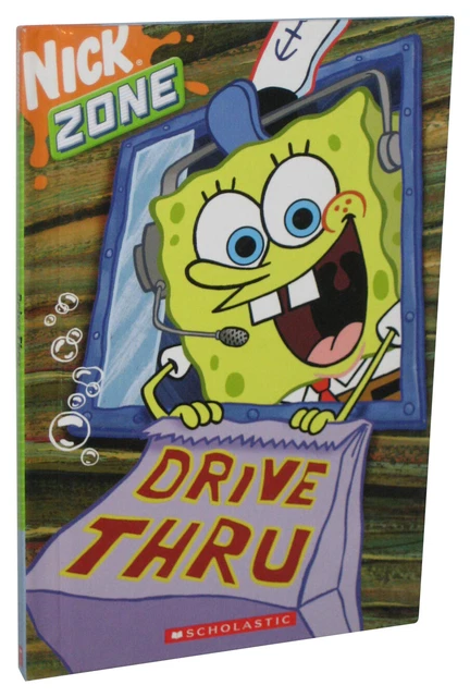 NICKELODEON NICK ZONE Spongebob Squarepants (2004) Drive Thru Hardcover ...