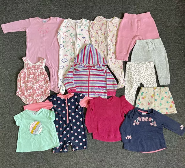 Baby Girl Clothes Bundle Size 00