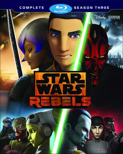 Star Wars Rebels: Complete Season Three [New Blu-ray] 3 Pack