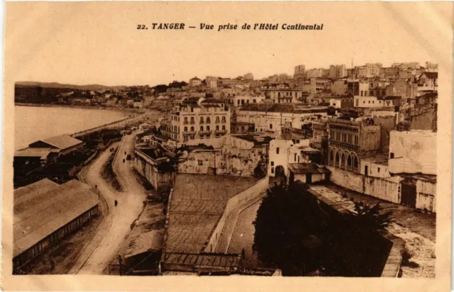 CPA AK MOROC TANGIER - View taken from Hotel Continental (219627)