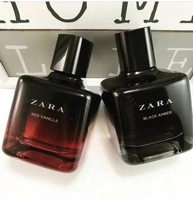 Zara black amber red vanilla cheap
