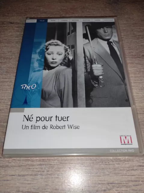 * RARE !! DVD NEUF SOUS BLISTER NÉ POUR TUER de ROBERT WISE CLAIRE TREVOR RKO