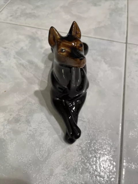 Royal Bavaria Doberman Pinscher Porcelain Ceramic Vintage Dog