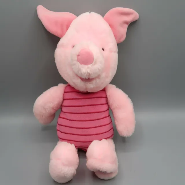 DISNEY STORE PIGLET Plush Pink Pig Winnie The Pooh Stuffed Animal Toy ...