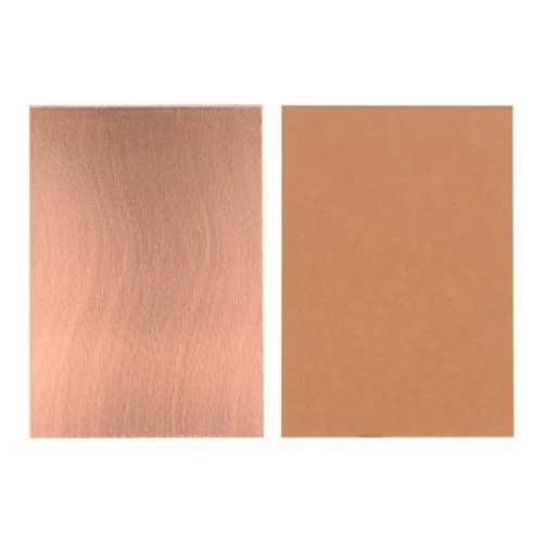 7X10Cm Single Sided Copper Clad Laminate PCB Circuit Board Brown 50Pcs