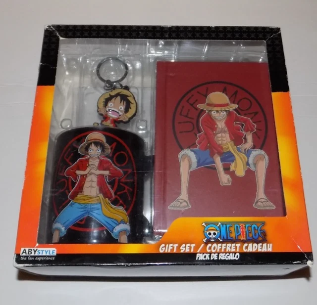 ABYstyle - One Piece Luffy Mug Gift Set Keyring Notebook