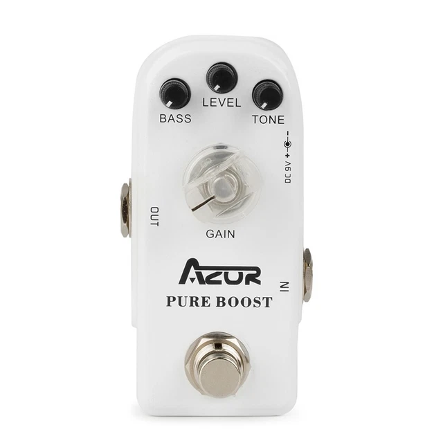 Reiner Schub Guitar Effect Pedal AZOR Aluminiumlegierung MINI Metallgehäuse