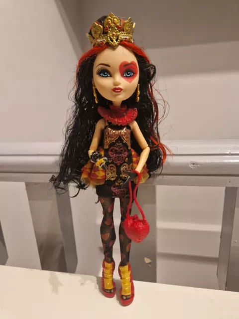 Ever After High Doll Lizzie Hearts 1st Chapter With Ring  Ex Cond