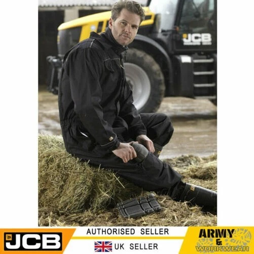 JCB TRADE POLYCOTON Combinaison de Travail Noir Marine Mecaniciens Hommes EUR 36 52 PicClick FR