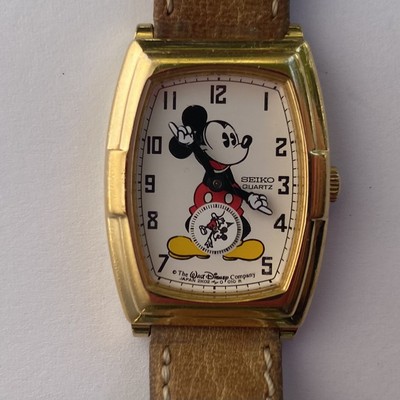 VTG DISNEY SEIKO Mickey Mouse Watch 60th Anniversary Quartz 2K02-5009 WORKS $106.23 - PicClick