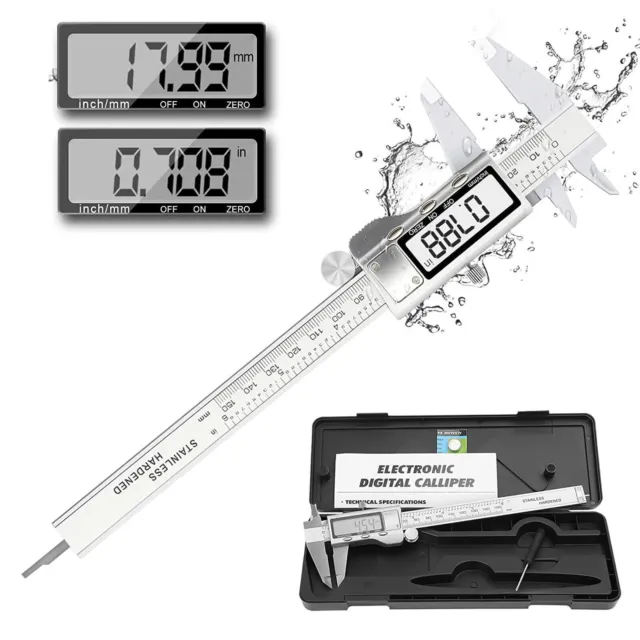 Sealey Premier 0-150mm Stainless Steel Digital Vernier Calliper Micrometer Gauge