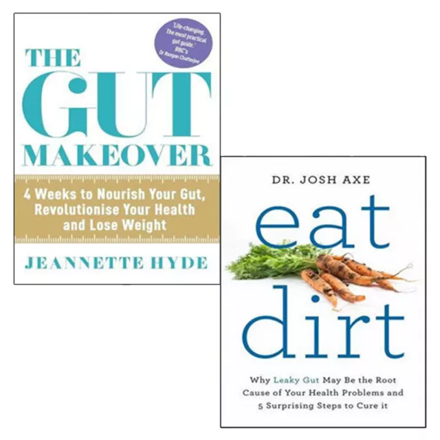 Gut Makeover Health and Lose Weight Collection 2 Books Set (Eat Dirt) Paperback