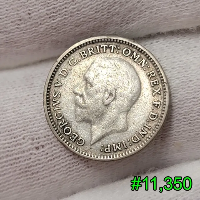 1931 Great Britain Silver 3 Pence George V