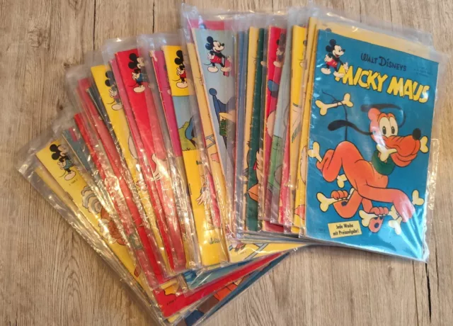 Micky Maus Hefte '59-'71 / 42 Stück /  Konvolut / Sammlung / Walt Disney