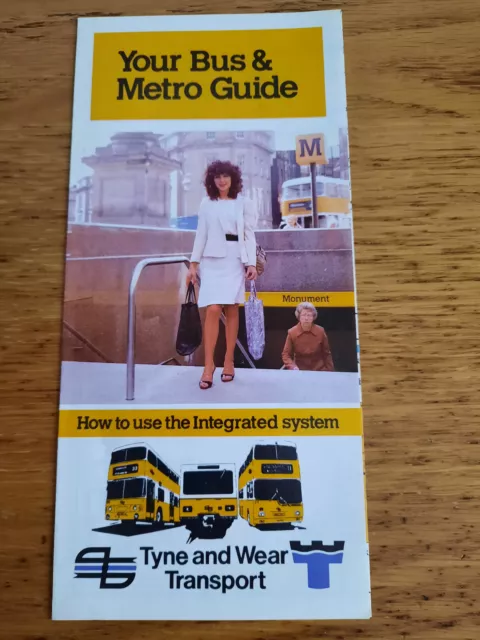Your Bus & Metro Guide. Tyne & Wear Metro December 1983