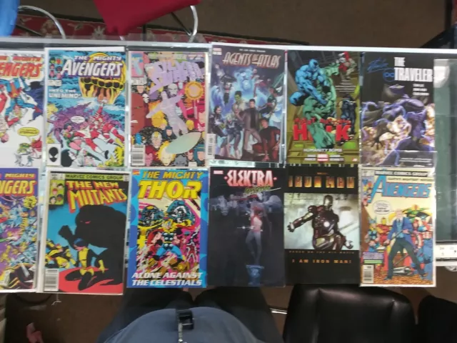 Huge Lot of Marvel Comics Tpb The Avengers Bronze Age Comic Books Avengers Thor