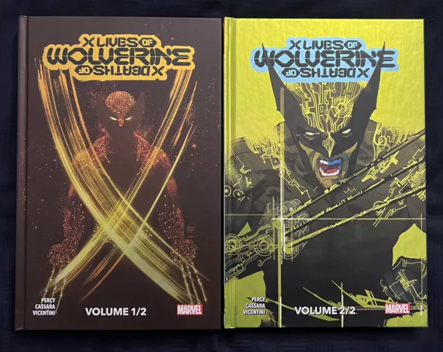 X lives / X deaths of Wolverine Tome 1 et 2 édition collector