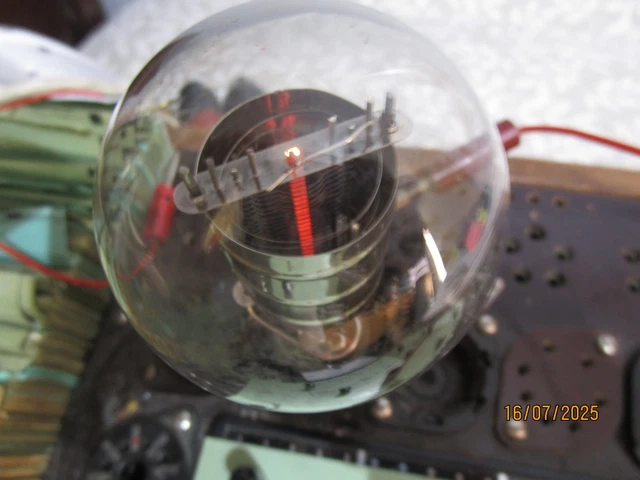 EL34 / 6CA7 Mazda xf5 Vacuum Tube, lampe, Röhre, Valve. NOS