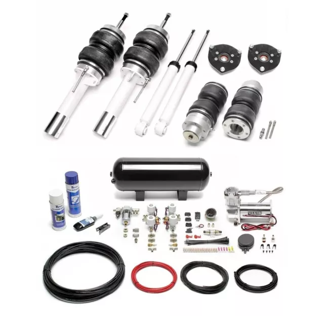 Ta technix Air Châssis Kit de Compresseur Noir pour Audi Skoda Seat VW Golf V