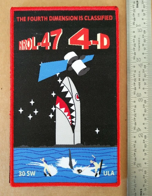 Authentic/Original ULA NRO USAF VAFB 30SW 2ROPS NROL-47 Delta IV Launch Patch