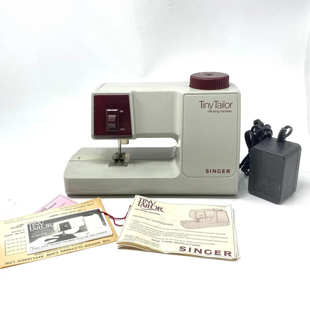 SINGER TINY TAILOR mending machine mini sewing machine vintage 24.50
