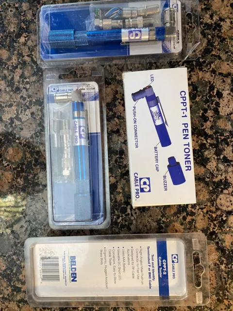 Belden - Cable Pro Pocket RF Continuity Tester Toner Coax F BNC