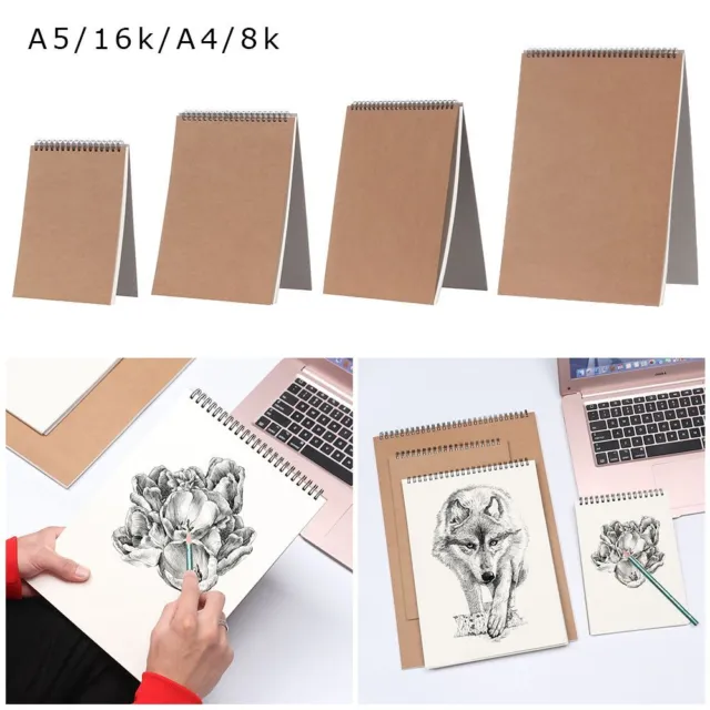 Stationery Graffiti Sketch Painting Notebook Sketchbooks Watercolor Paper