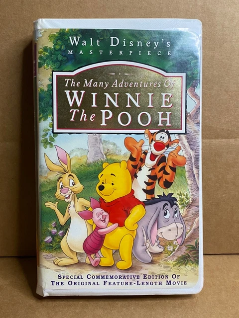THE MANY ADVENTURES Of Winnie The Pooh VHS 1996 Walt Disney 3 91 the-many-adventures-of-winnie-the-pooh-vhs-1996-walt-disney-3-91