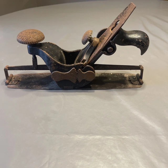 VINTAGE STANLEY RULE & LEVEL Co. Planer Pat 1877. No#? U May Know?