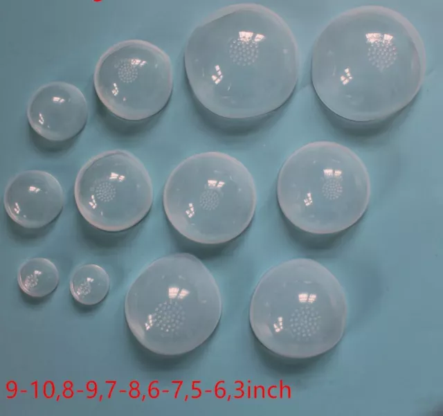 2 pcs Silicon Wig Cap For 1/12 1/8 1/6 1/4 1/3 BJD Doll Head Protection Cover
