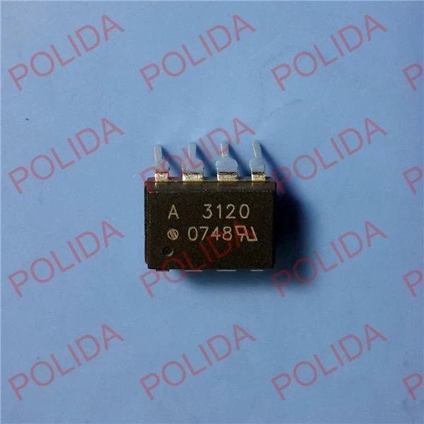 10Pcs Optocoupler Avago Dip-8 Hcpl-3120-000E Hcpl-3120-060E Hcpl-3120 A3120